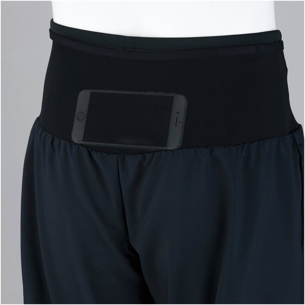 MULTI POCKET SHORTS WOMEN (SLIM FIT) BLACK