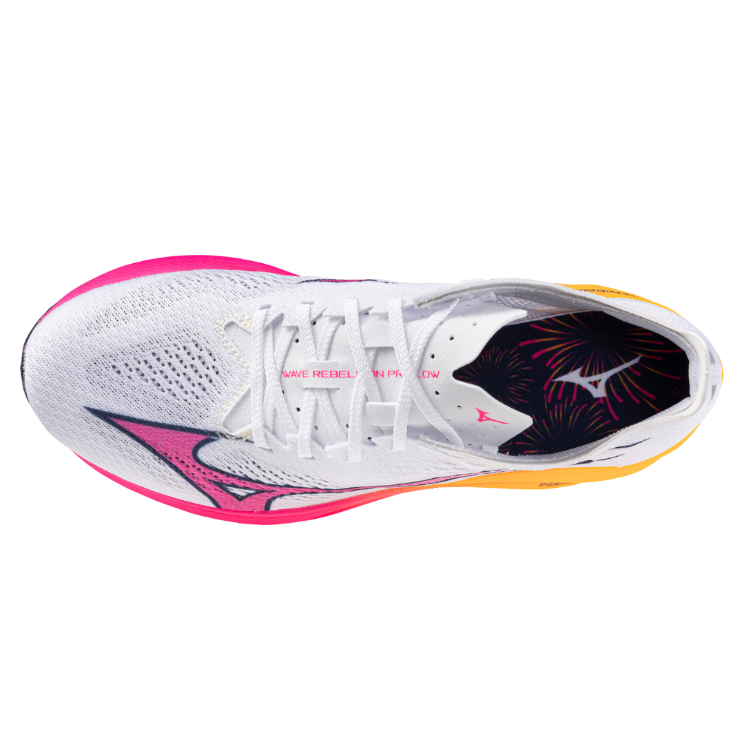 WAVE REBELLION PRO LOW UNISEX White / Pink Tetra / Tang Orange