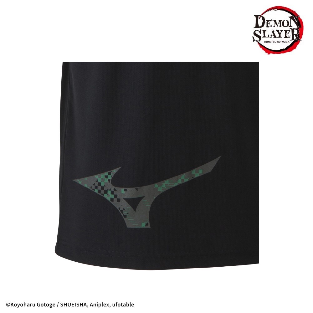 DEMON SLAYER: KIMETSU NO YAIBA TEE UNISEX Black / Green