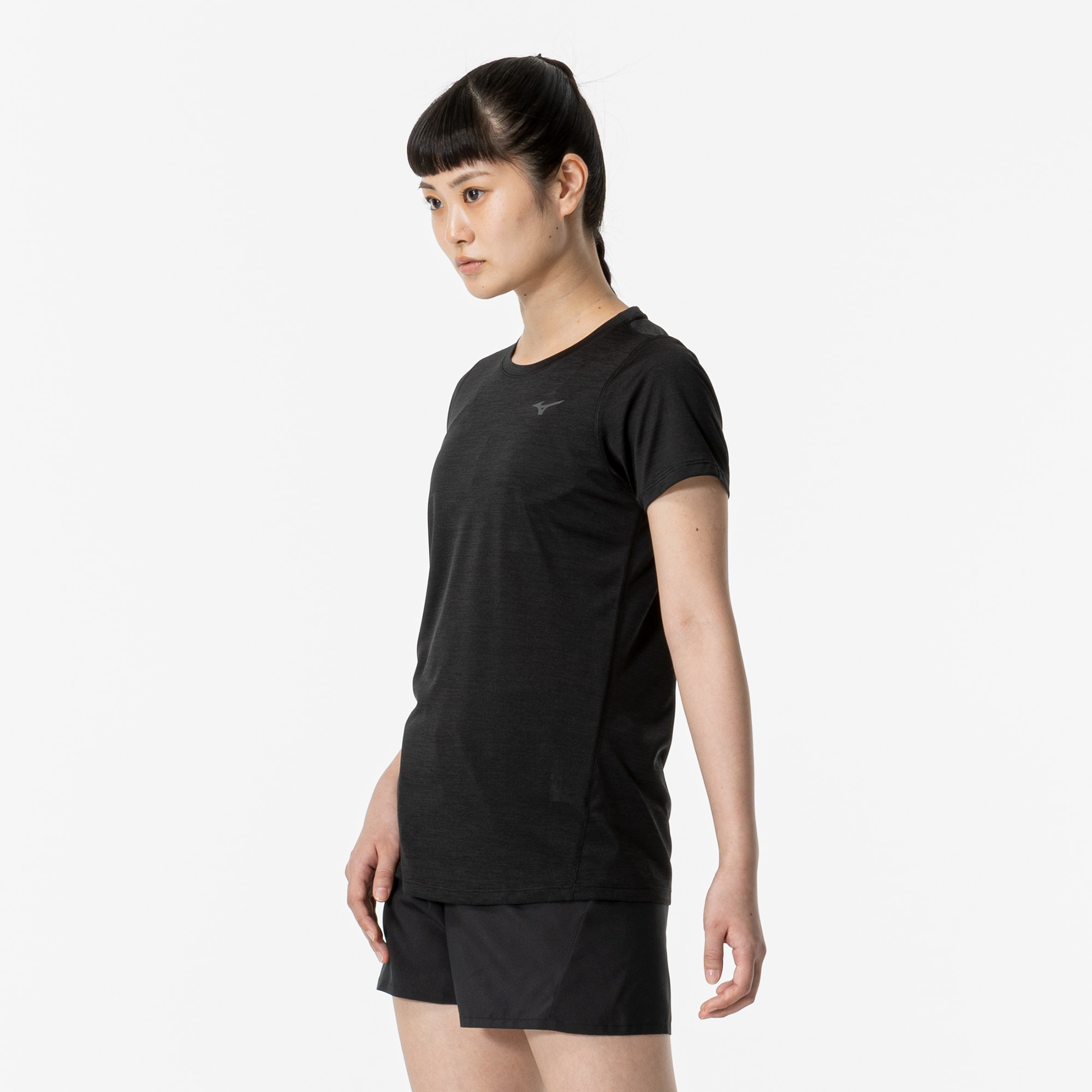 QUICK DRY TEE (AURORA) WOMEN Black