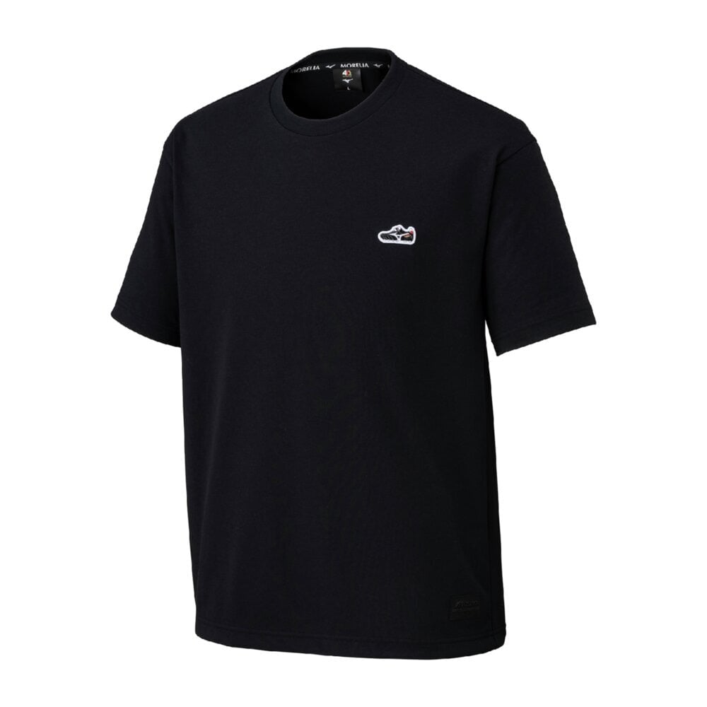 MORELIA 2 PIECES TEE SET UNISEX Black / White hi-res  I Mizuno Sport MORELIA 2 PIECES TEE SET UNISEX Black / White