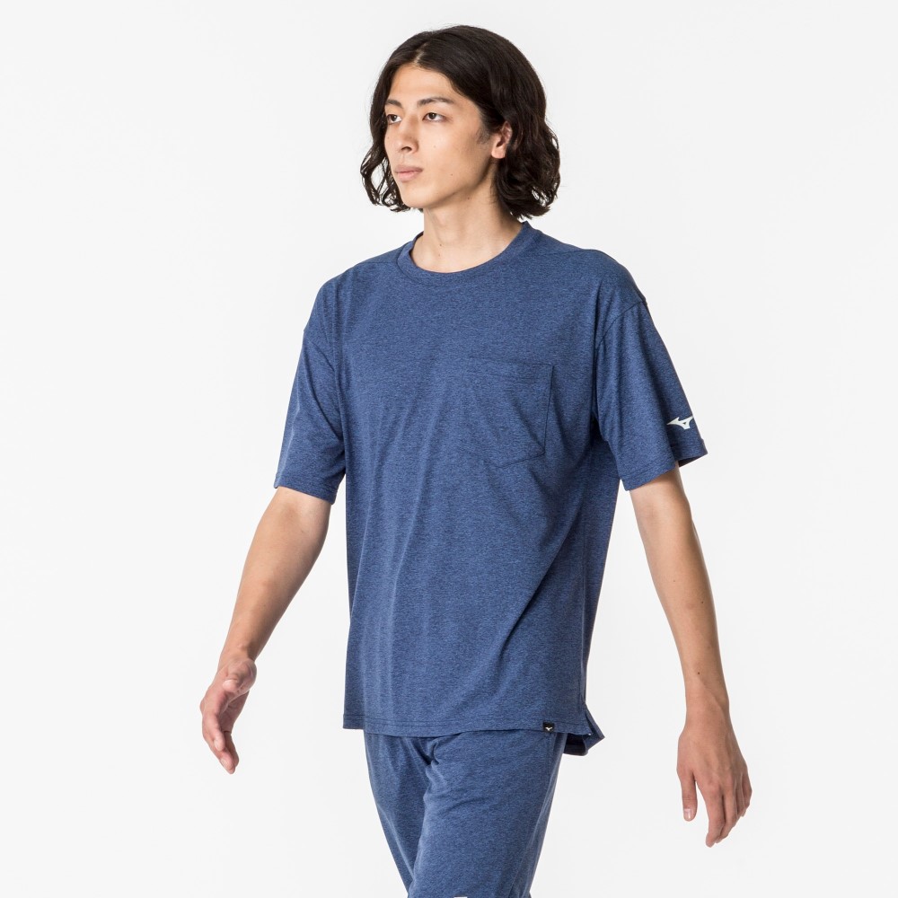 QUICK DRY LOOSE FIT TEE UNISEX Estate Blue