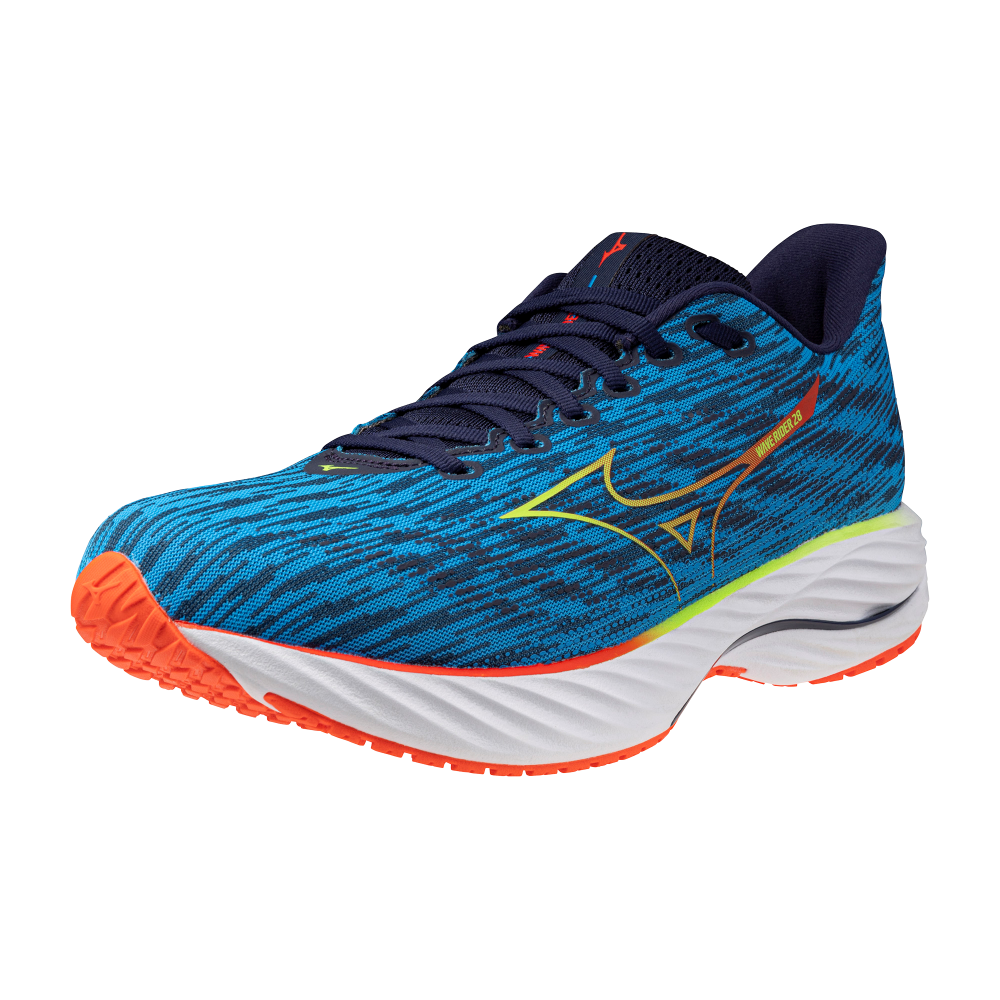 WAVE RIDER 28 MEN Blue Pace / Green Gecko / MIZUNO Ignition Red