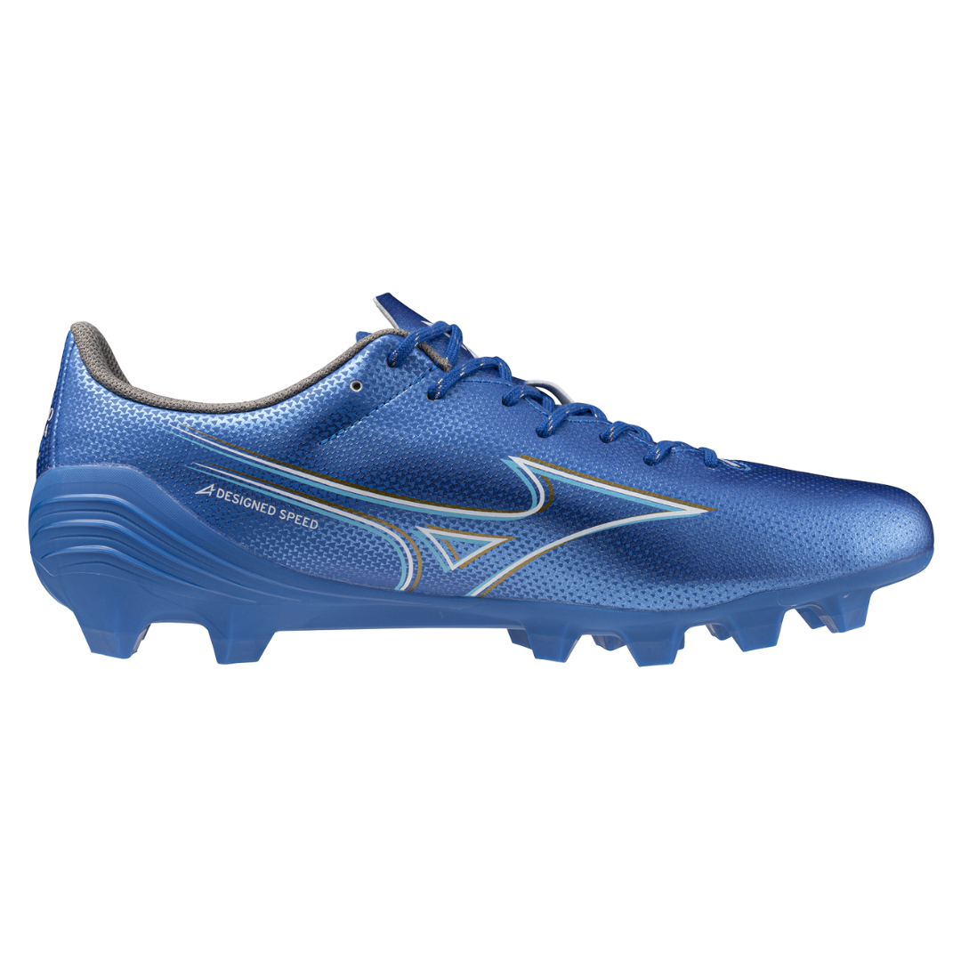 MIZUNO ALPHA α SELECT Laser Blue / White / Gold