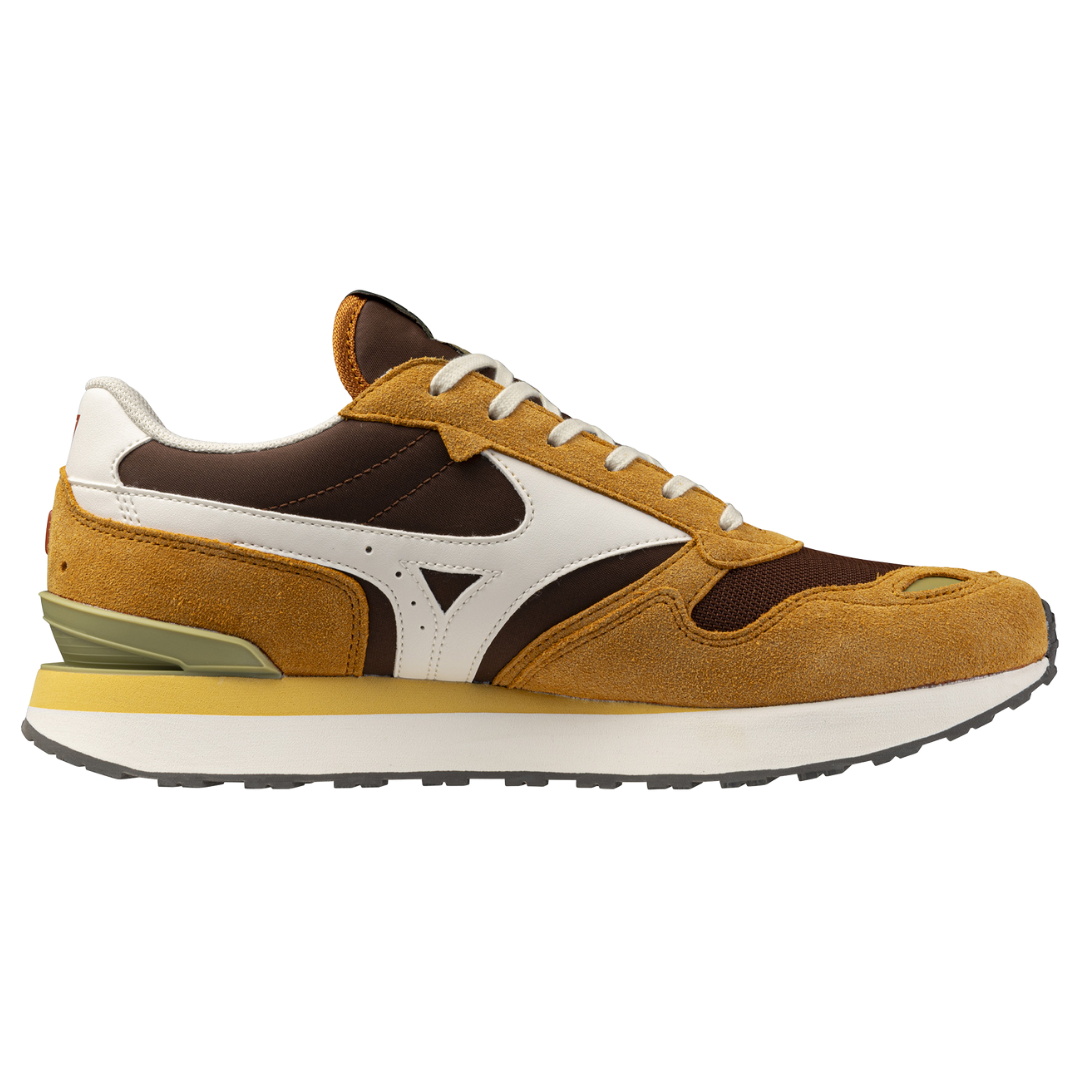 MIZUNO RB87 UNISEX Mocha Brown / Off White / Orange