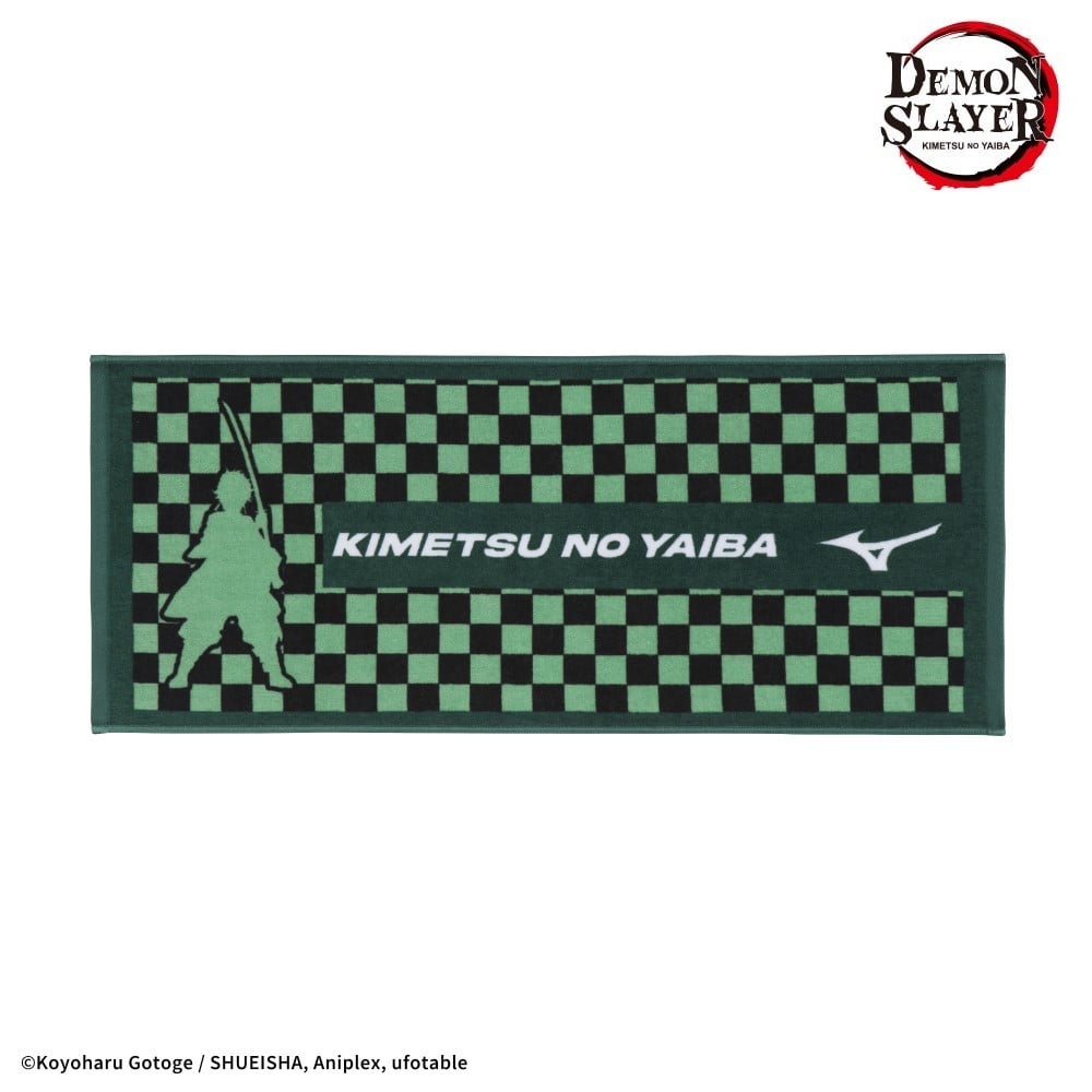 DEMON SLAYER: KIMETSU NO YAIBA FACE TOWEL Green