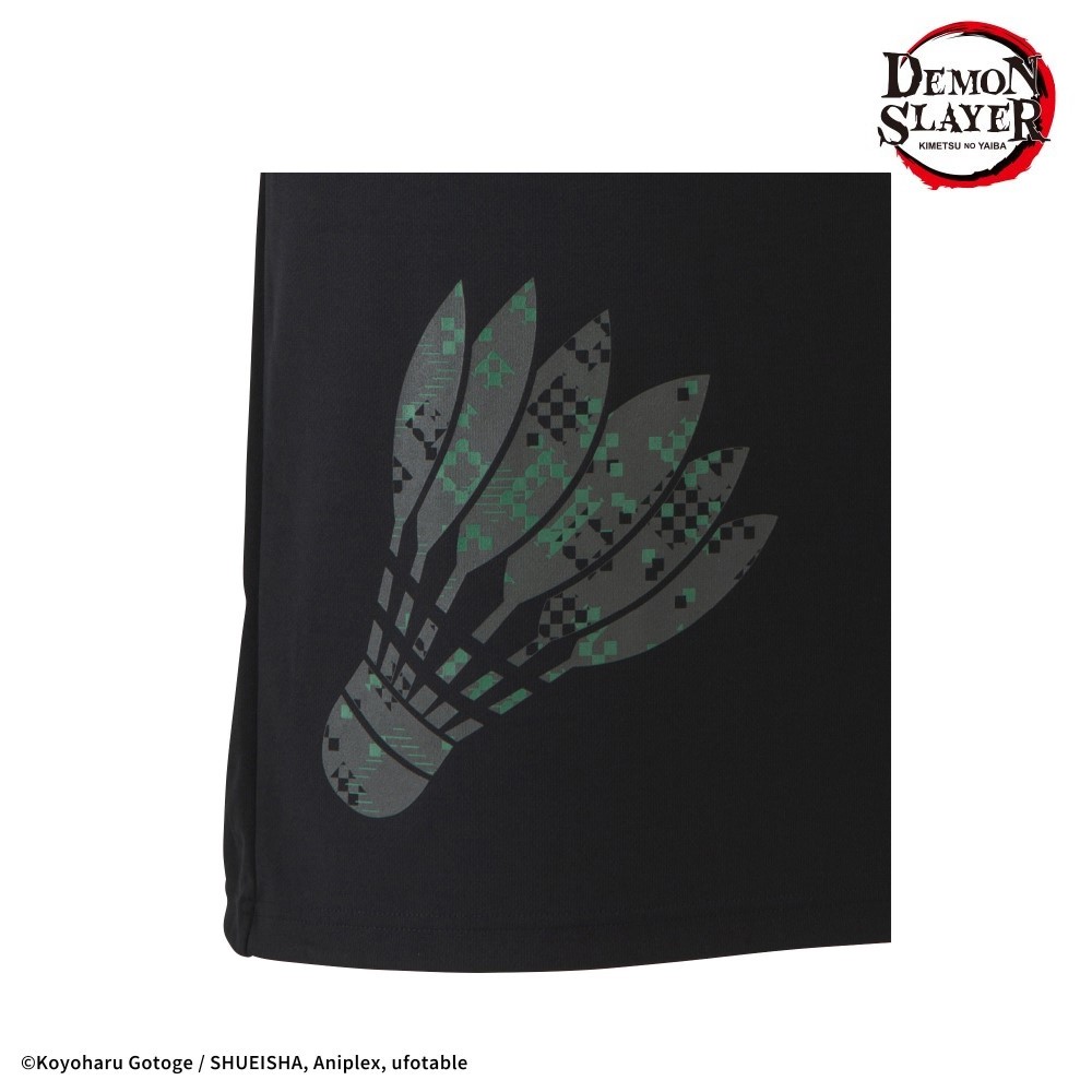 DEMON SLAYER: KIMETSU NO YAIBA TEE UNISEX Black / Green