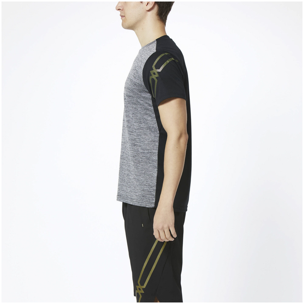 MC LINE DRYLITE TEE MEN Black Grey / Black