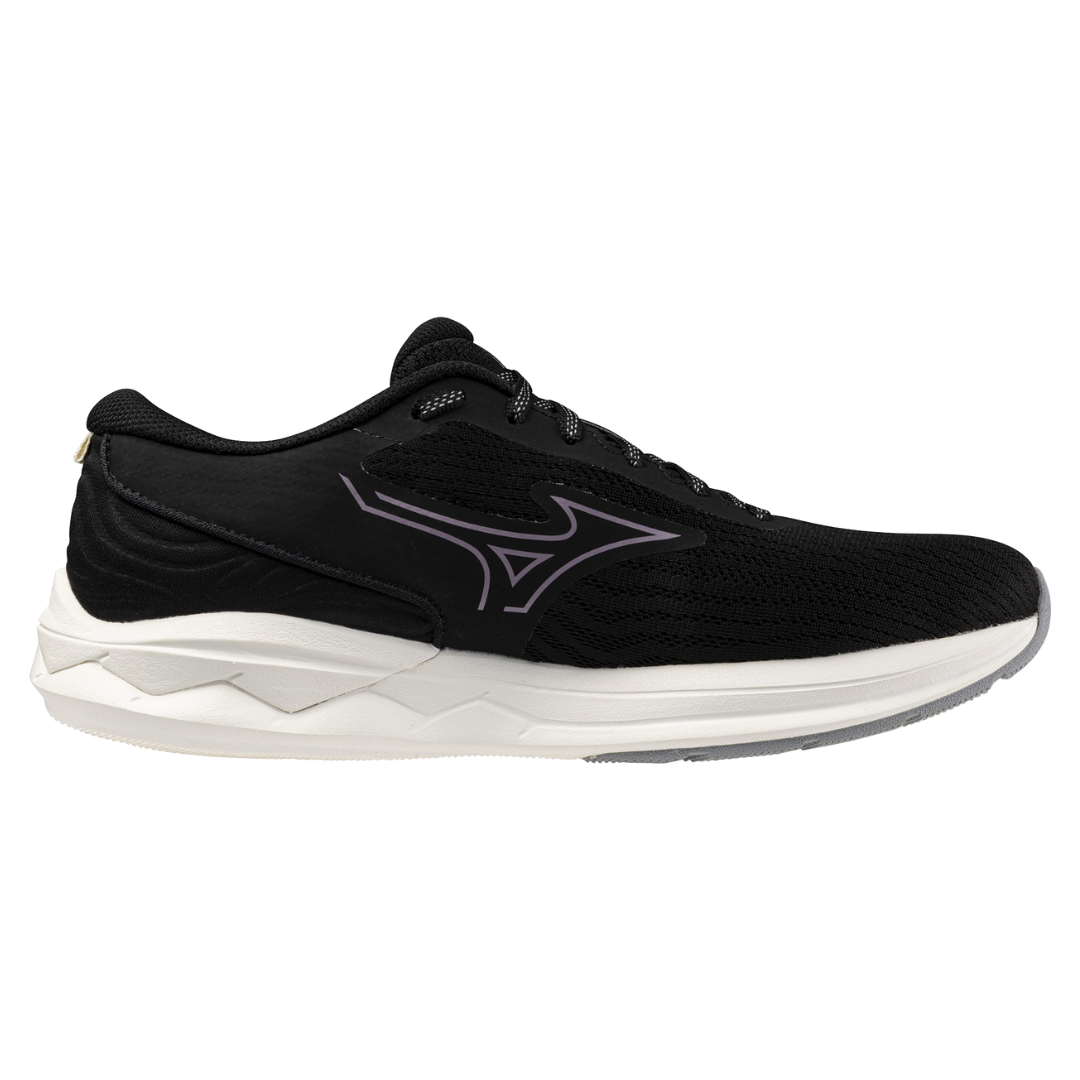 WAVE REVOLT 3 WOMEN Black / Cosmo Chrome / Mizuno Snow White