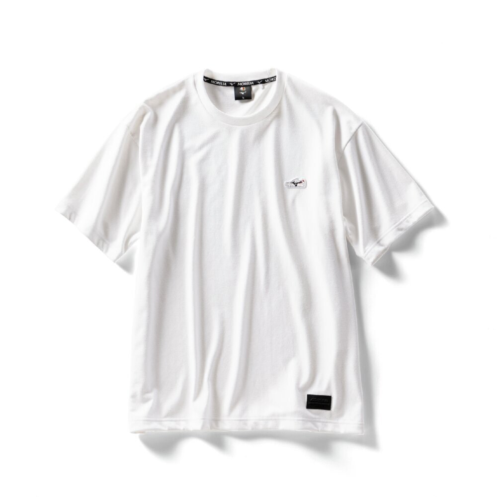 MORELIA 2 PIECES TEE SET UNISEX Black / White hi-res  I Mizuno Sport MORELIA 2 PIECES TEE SET UNISEX Black / White