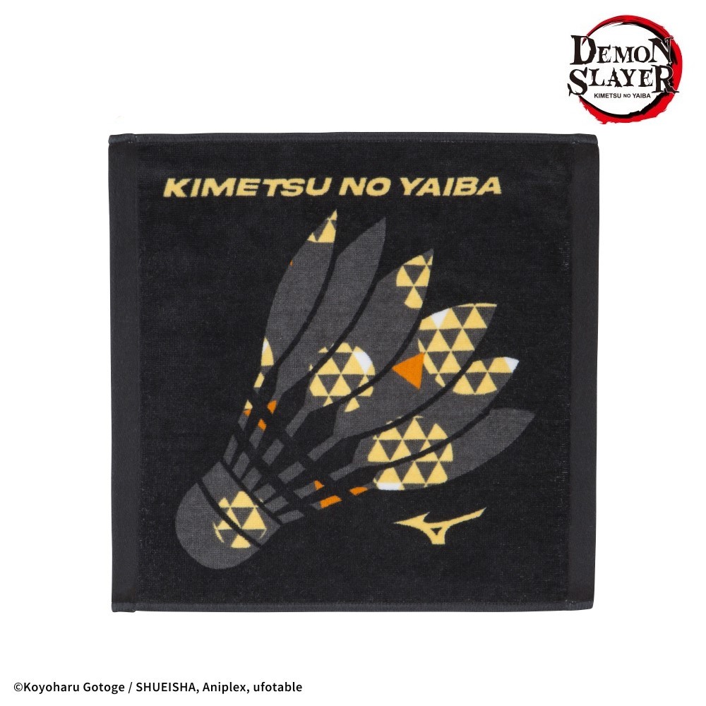 DEMON SLAYER: KIMETSU NO YAIBA HAND TOWEL Black / Yellow