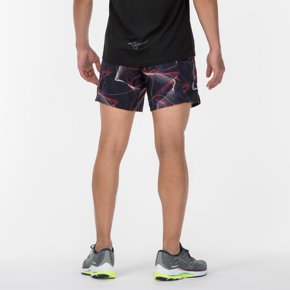 MULTI POCKET SHORTS DRY GRAPHIC UNISEX (SLIM FIT) Black / Multi