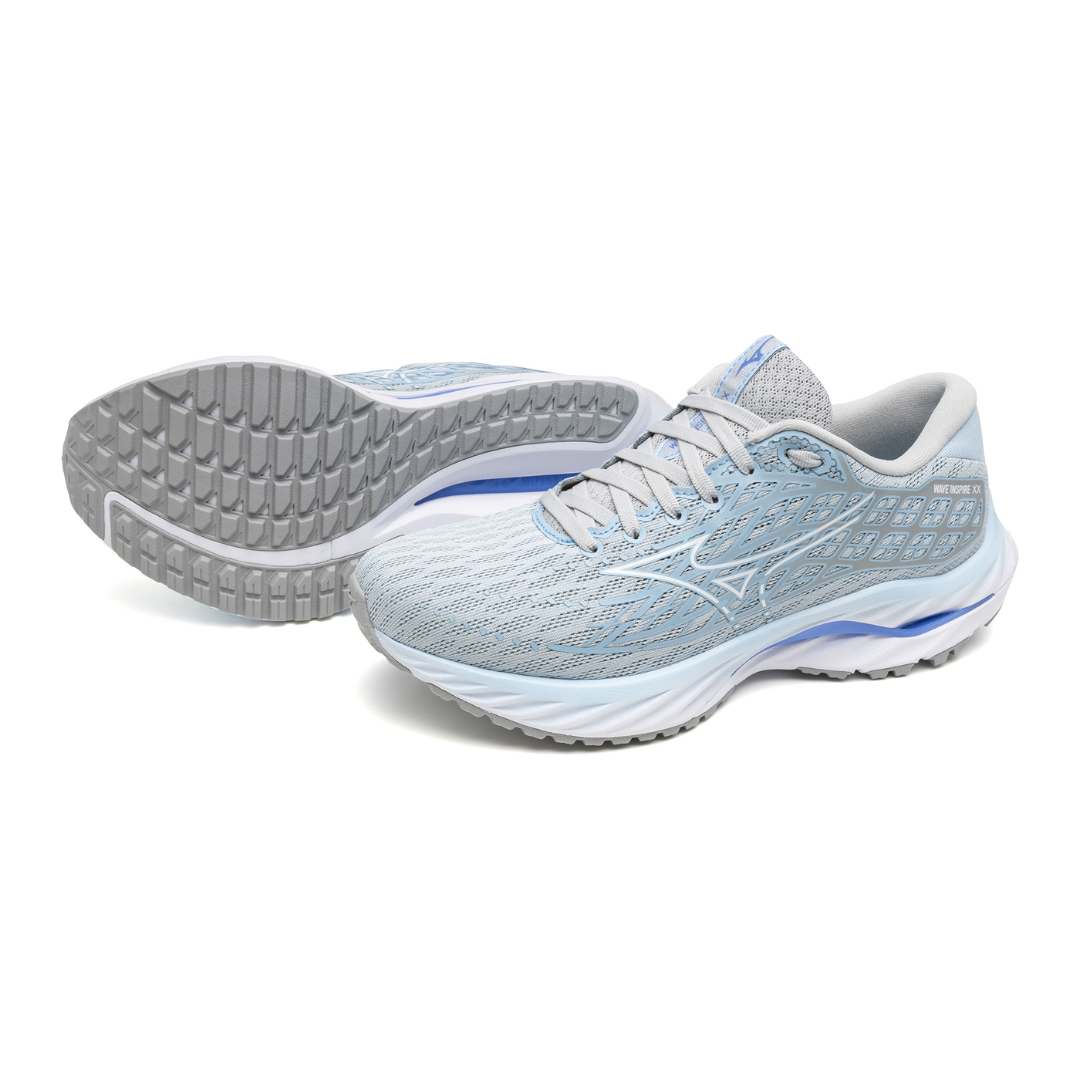 WAVE INSPIRE 20 D WIDE WOMEN Cerulean / White / Harbor Mist