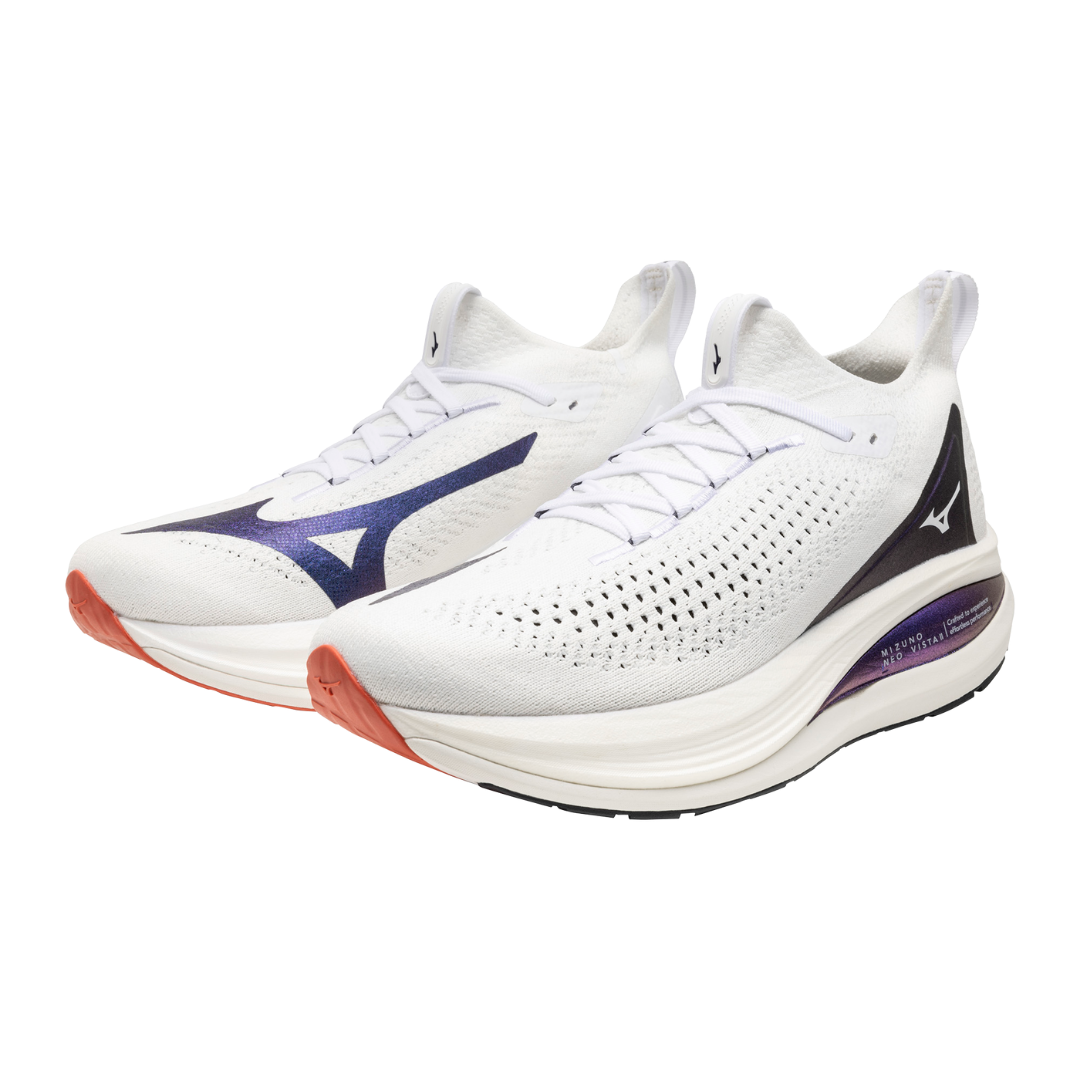 MIZUNO NEO VISTA 2 MEN White / White / Iris Bloom
