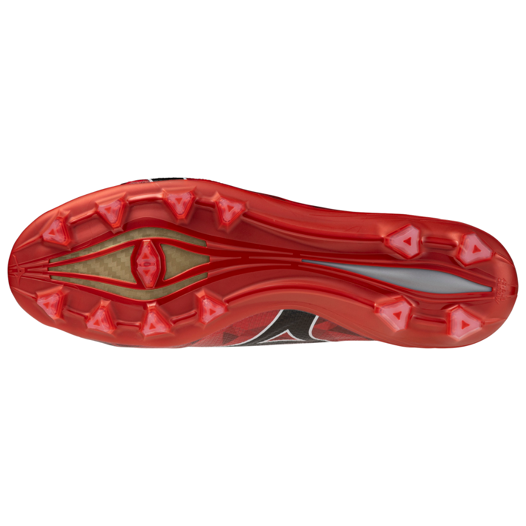 MIZUNO ALPHA α II JAPAN Morelia 40th Red / Black / Gold