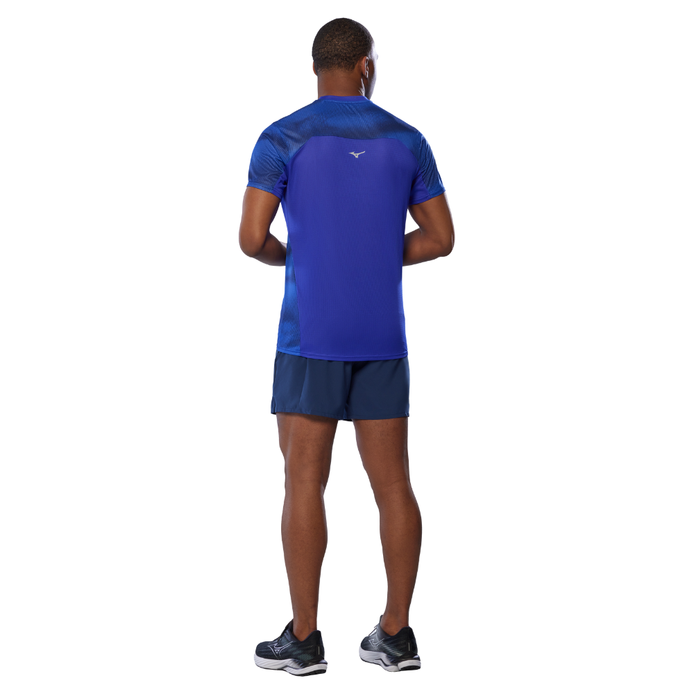 DRYAEROFLOW GRAPHIC TEE MEN Reflex Blue