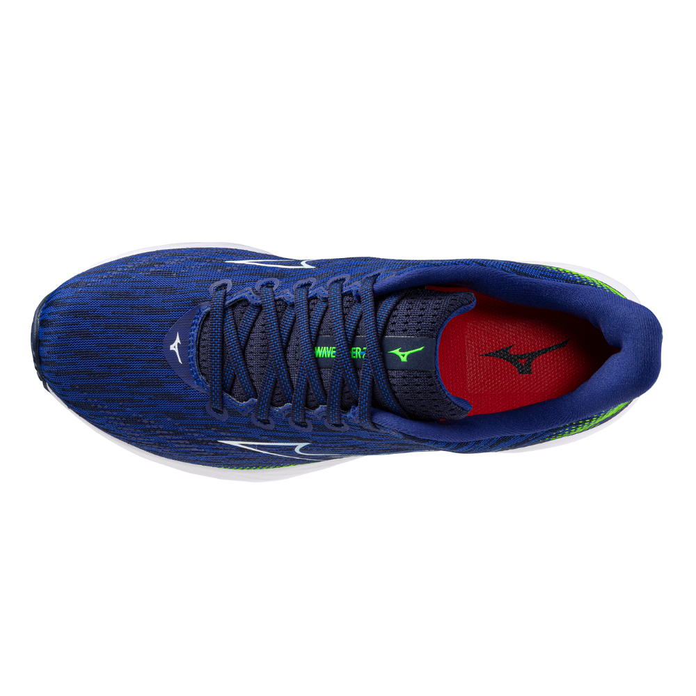 WAVE RIDER 28 2E WIDE MEN Reflex Blue C / White / Green Gecko