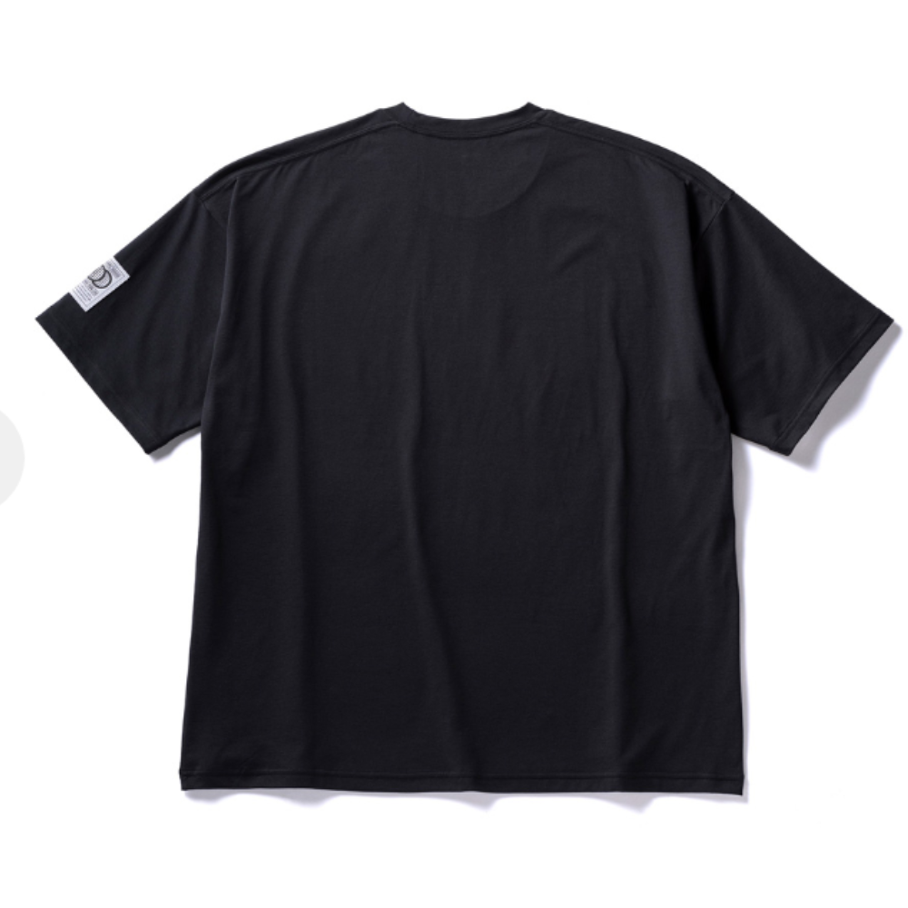 SHORT SLEEVE MONOCHROME TEE UNISEX Black
