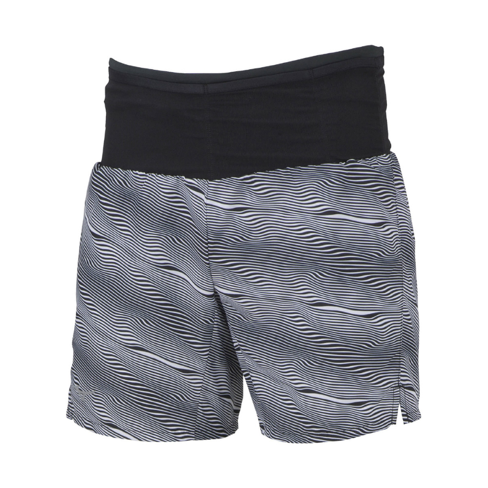 MULTI POCKET SHORTS GRAPHIC UNISEX (SLIM FIT) Black / White