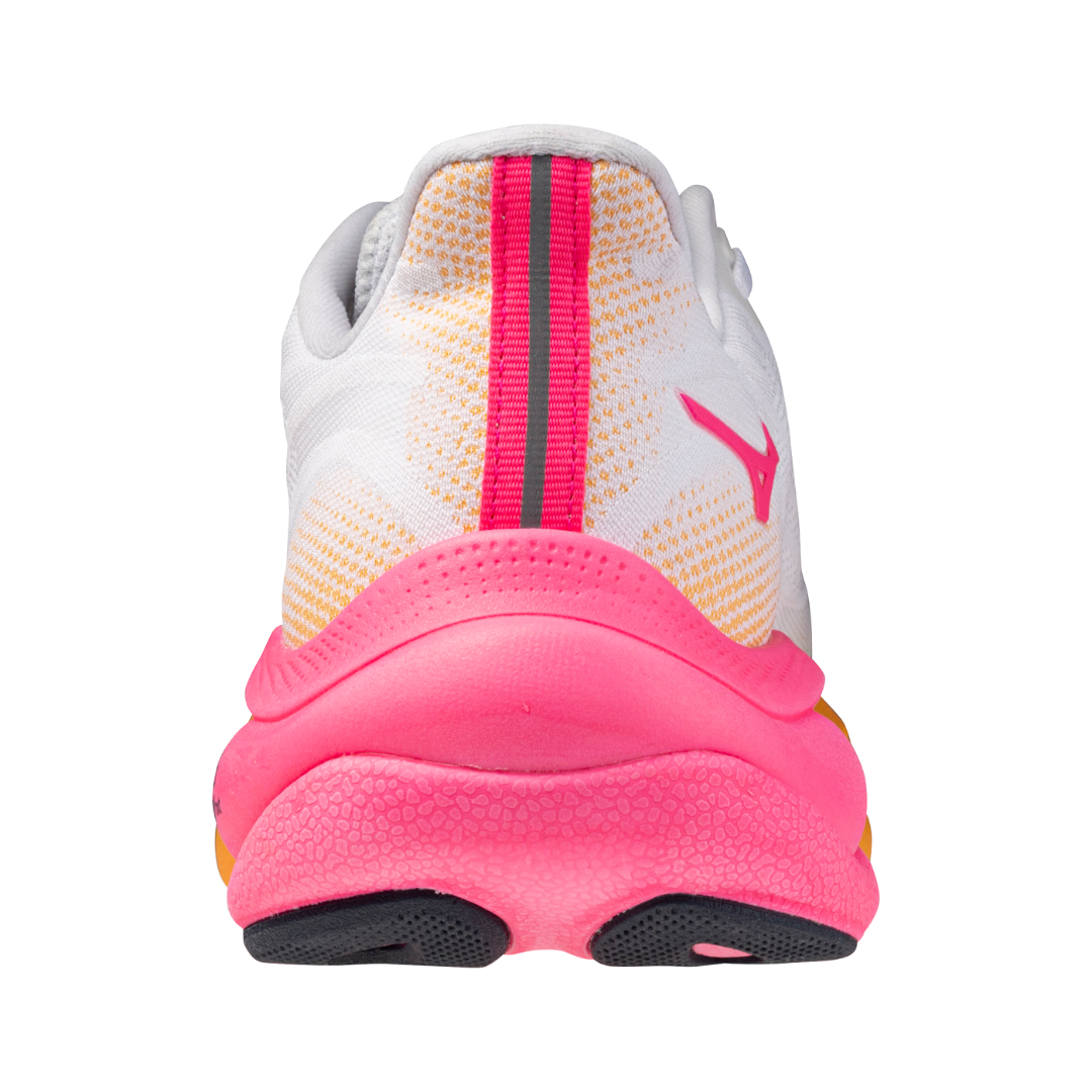 WAVE SKY 9 UNISEX White / Tang Orange / Pink Tetra