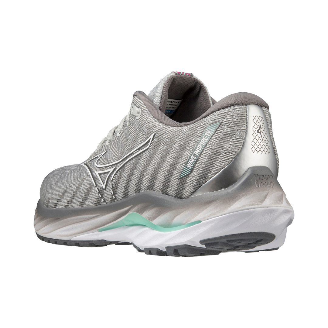 WAVE INSPIRE 19 D WIDE WOMEN Harbor Mist / White / Spring Bud