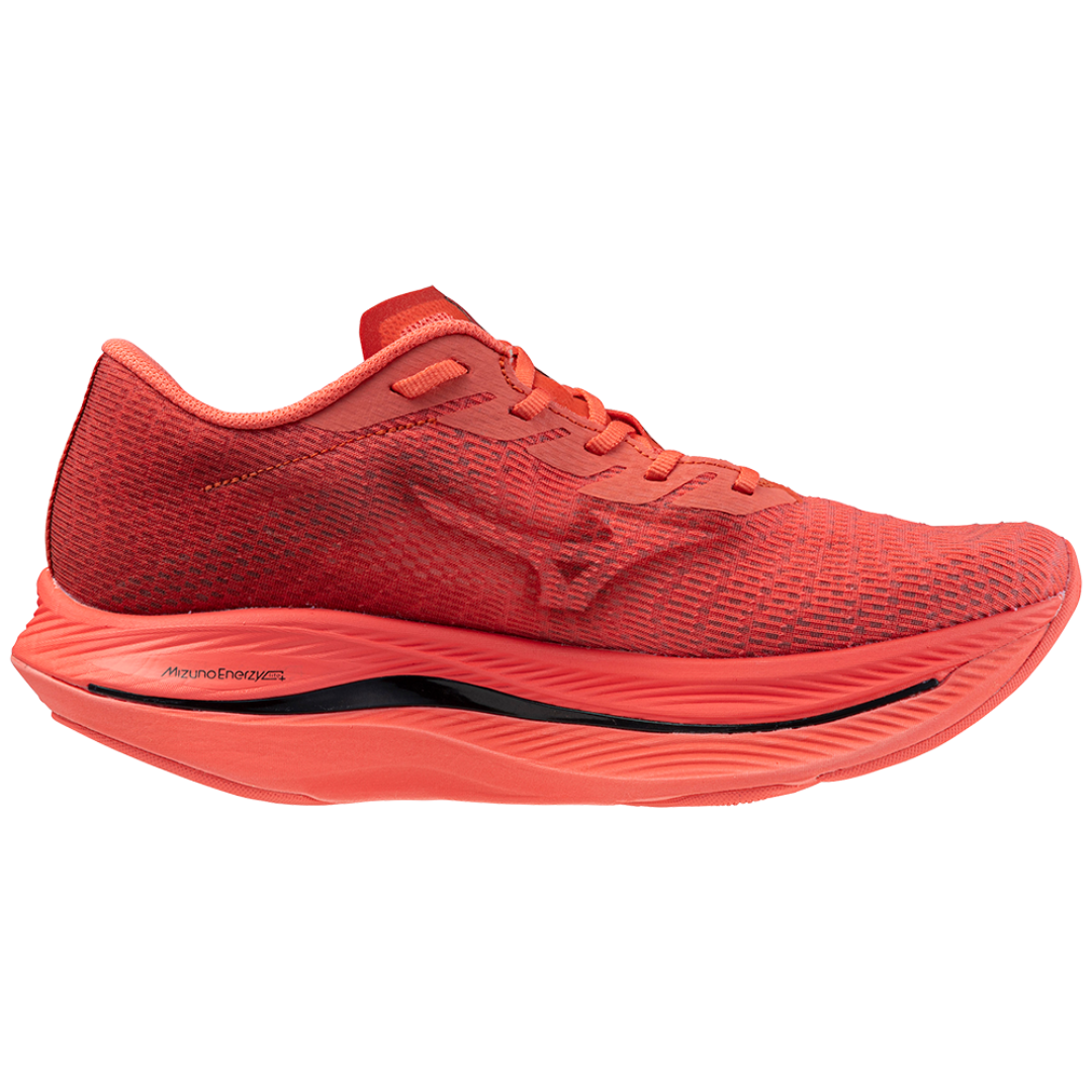 Red mizuno running new arrivals shoes