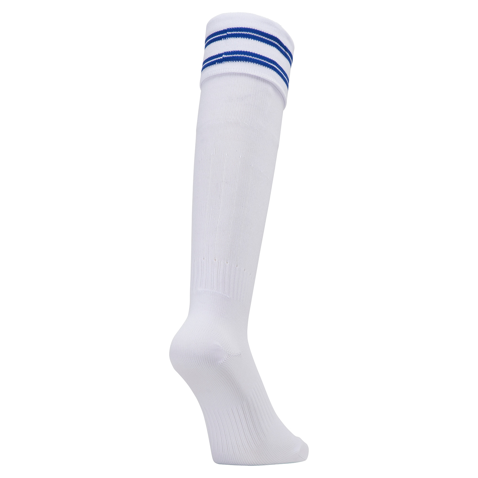 LINE SOCKS UNISEX White / Surf Blue