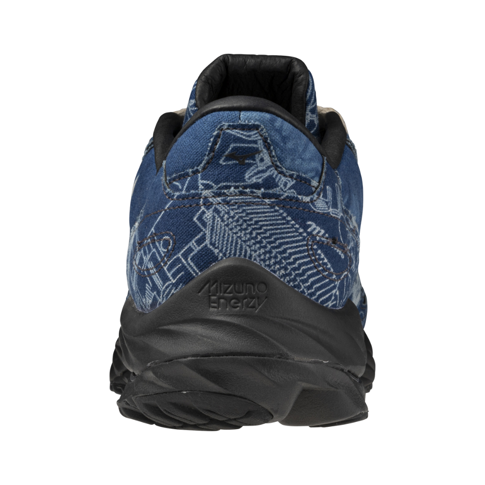 WAVE RIDER β DYED BY BUAISOU UNISEX (CONTAIN PIG SKIN) Seasonal Blue / White