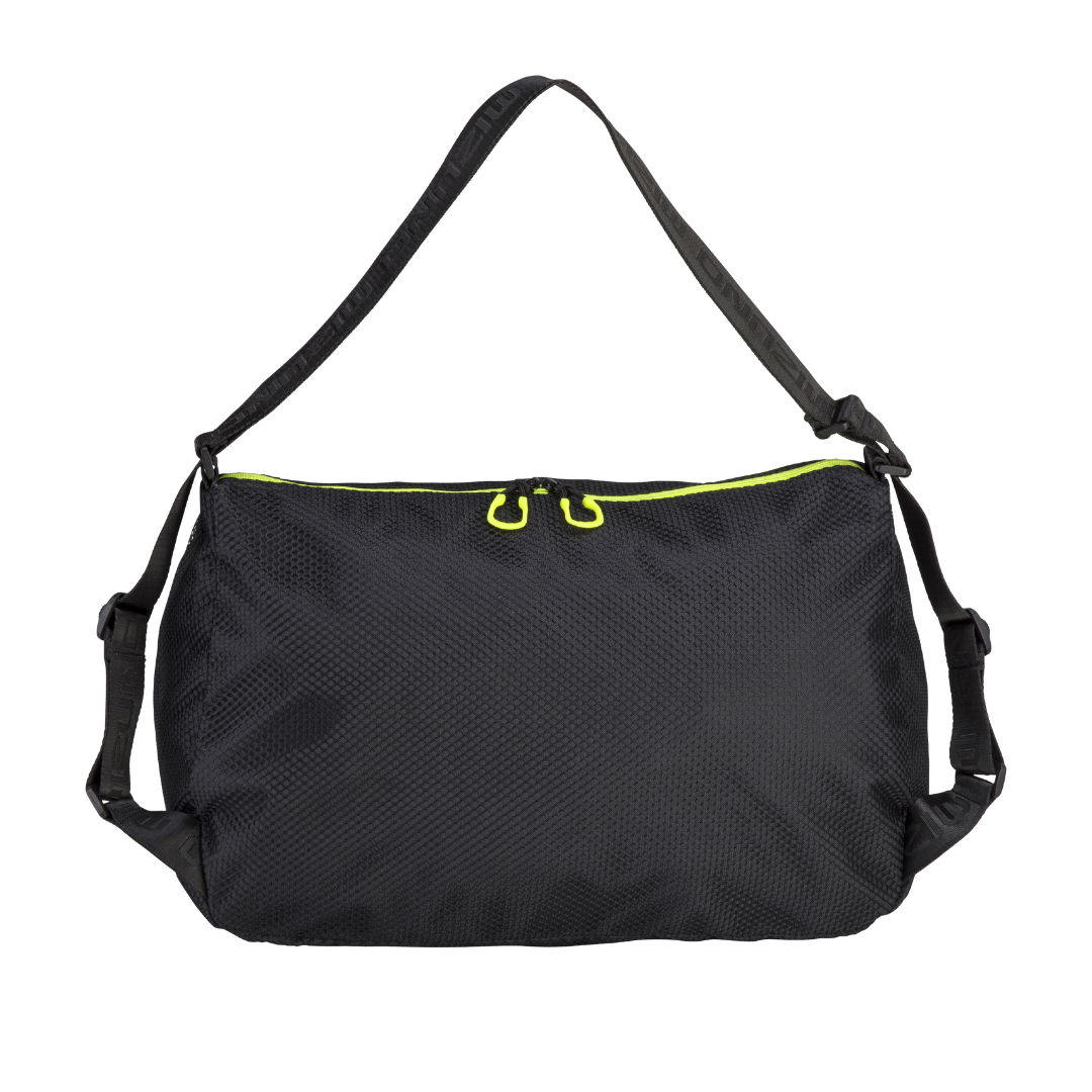 3WAY MESH HOLDALL BAG Black / Yellow