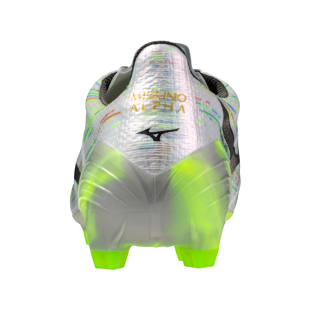 MIZUNO ALPHA α II ELITE White / Silver Iridiscent / Black