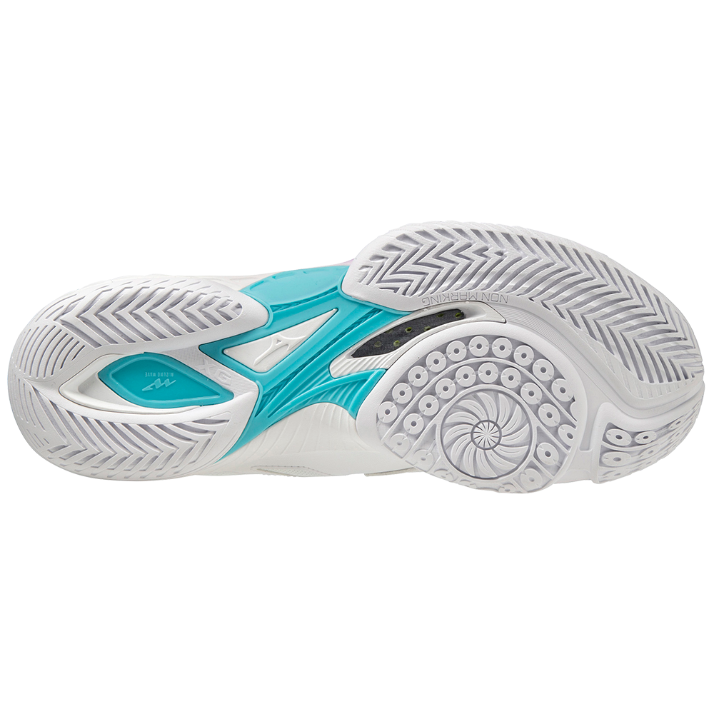WAVE CLAW 2 UNISEX White / Blue Curacao / 807 C