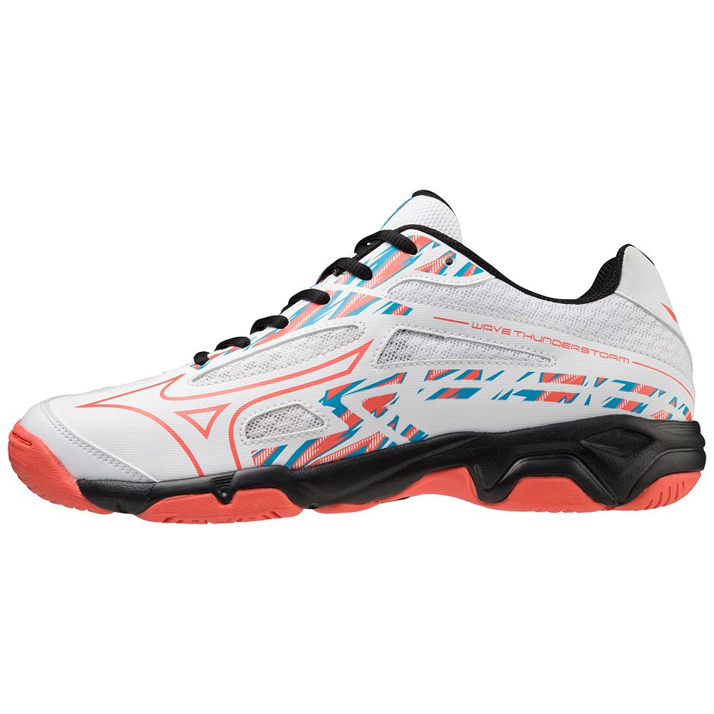 WAVE THUNDERSTORM UNISEX White / Hot Coral / Neon Blue