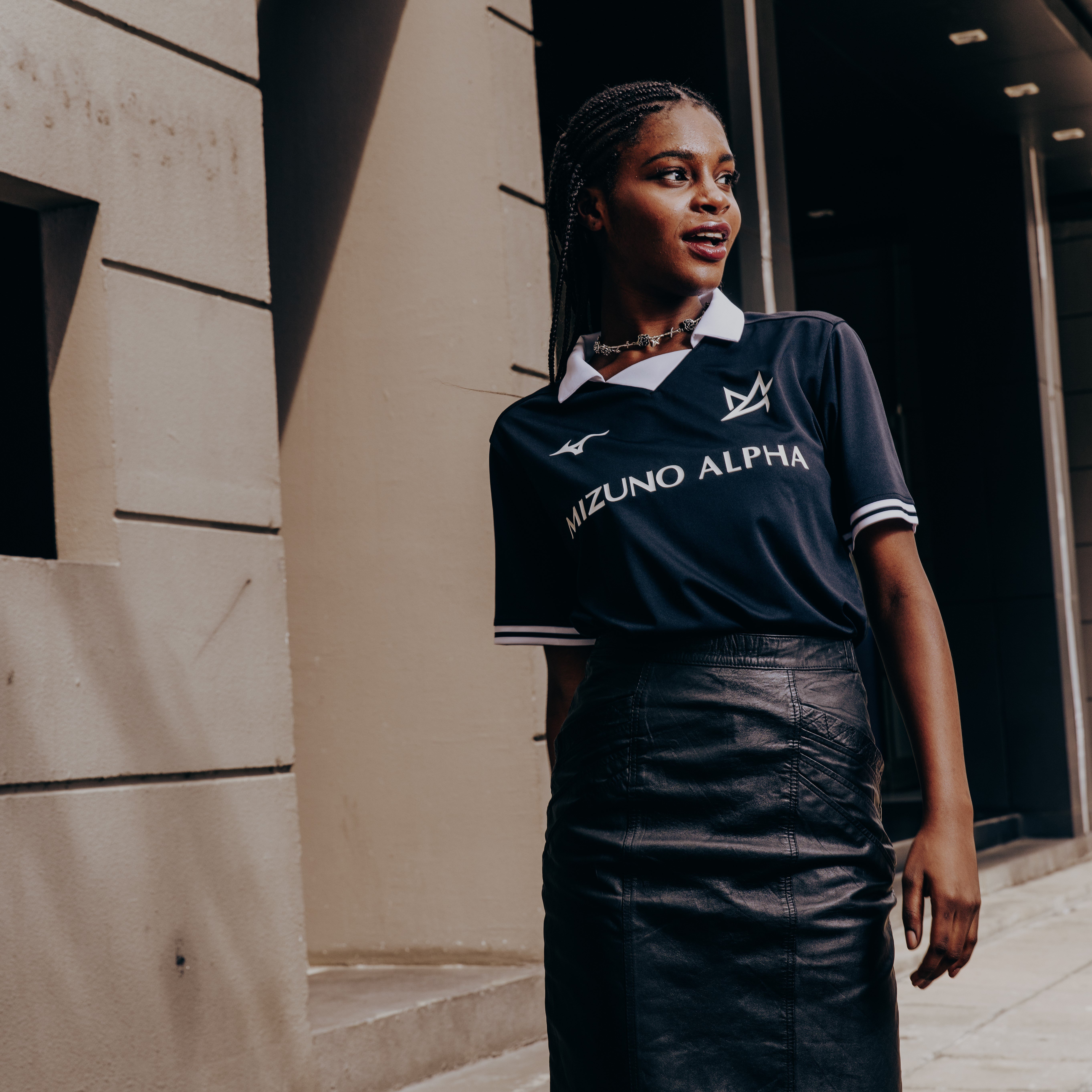ALPHA POLO UNISEX Black
