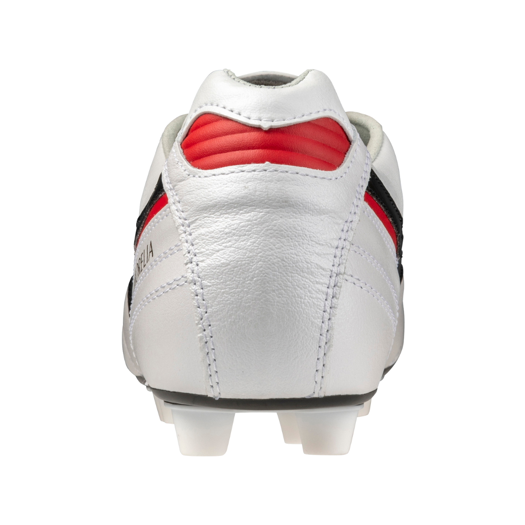 MORELIA II JAPAN (SHORT TONGUE) White / Black / Chinese Red