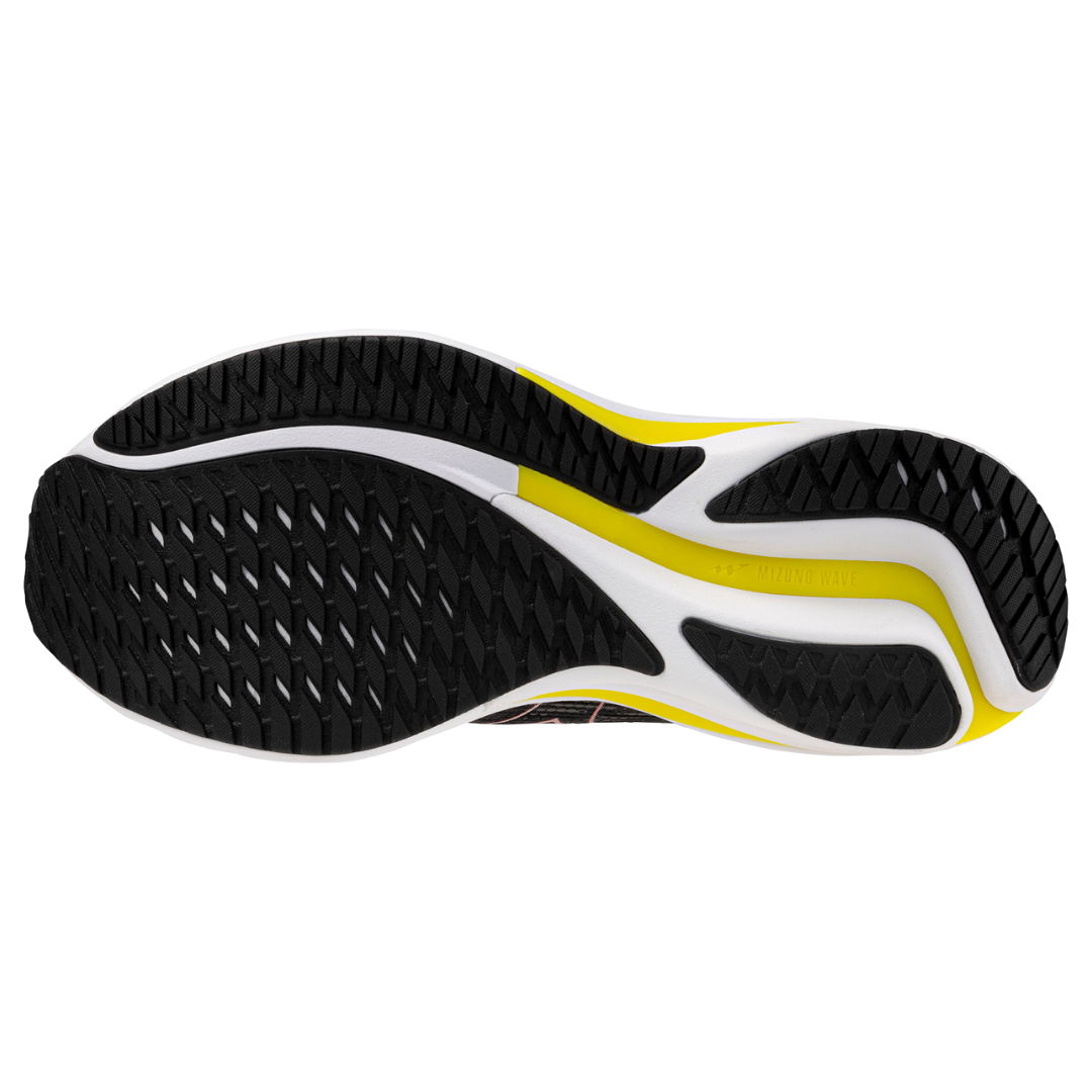 WAVE RIDER 28 2E WIDE MEN Black / White / Evening Primrose