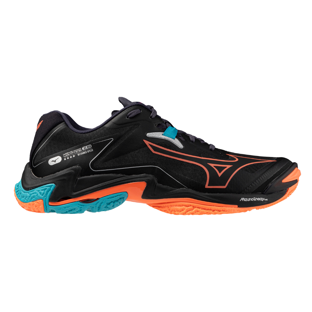 WAVE LIGHTNING Z8 UNISEX Black / Neon Flame / Peacock Blue