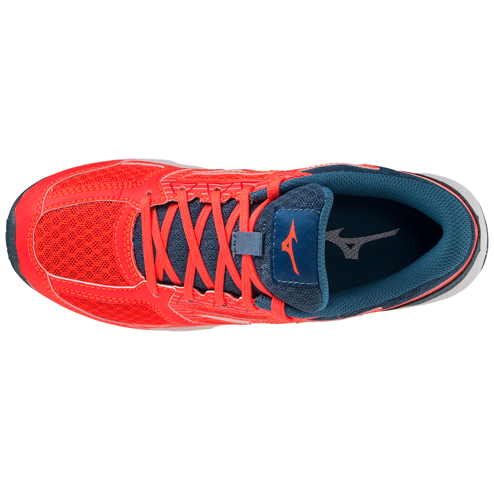 SPEED STUDS 3 JR Coral Red / White