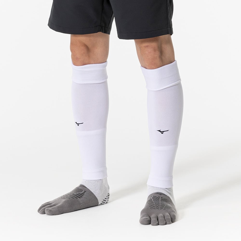 CALF SOCKS UNISEX White / Black