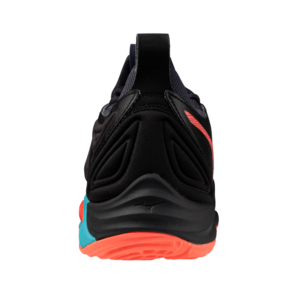 WAVE MOMENTUM 3 UNISEX Black / Neon Flame / Peacock Blue