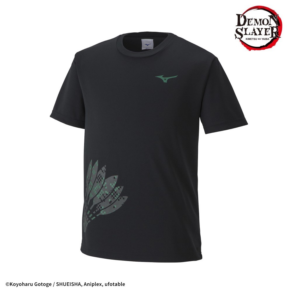 DEMON SLAYER: KIMETSU NO YAIBA TEE UNISEX Black / Green