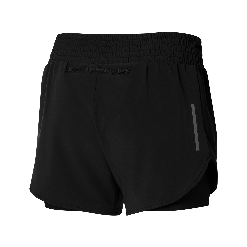 2IN1 4.5 SHORT WOMEN Black