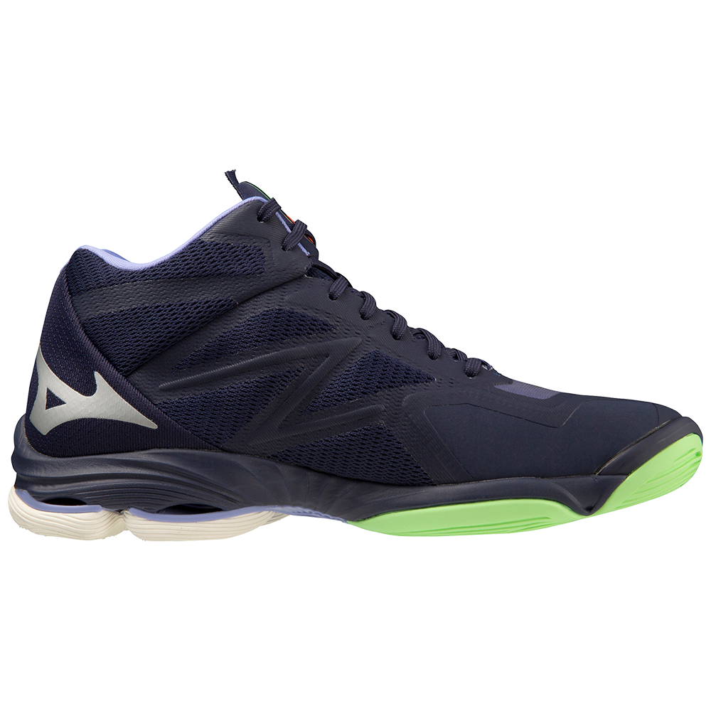 WAVE LIGHTNING Z7 MID UNISEX Evening Blue / Techno Green / Lolite