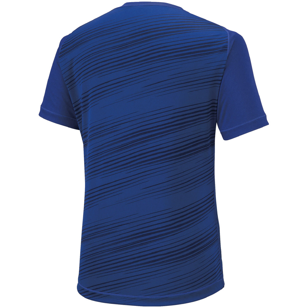 REVERSIBLE GAME TEE UNISEX Surf Blue / Black