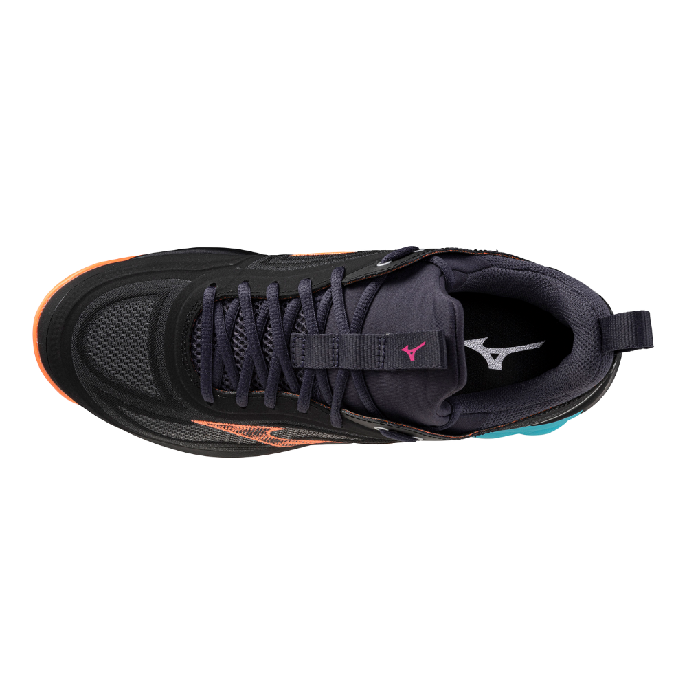 WAVE LUMINOUS 3 UNISEX Black / Neon Flame / Peacock Blue