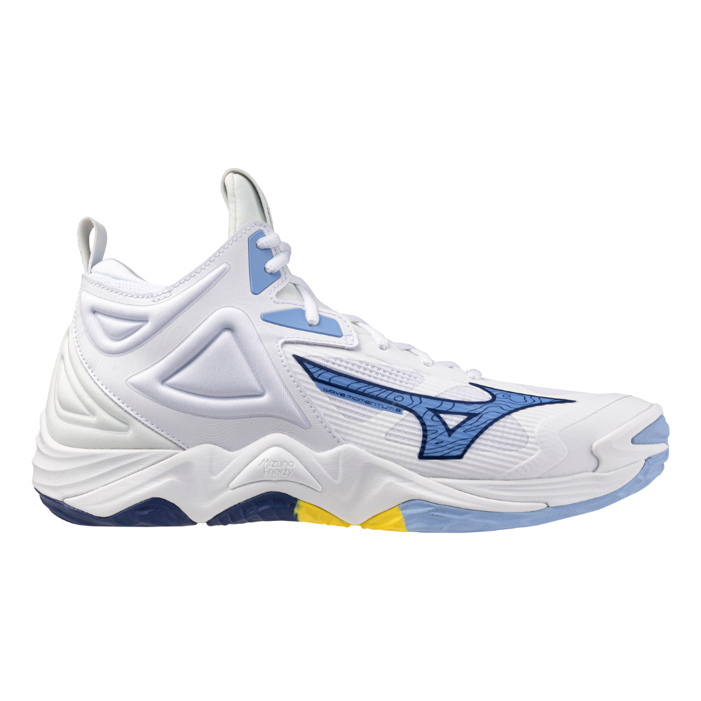 WAVE MOMENTUM 3 MID UNISEX White / Bellwether Blue / Bel Air Blue