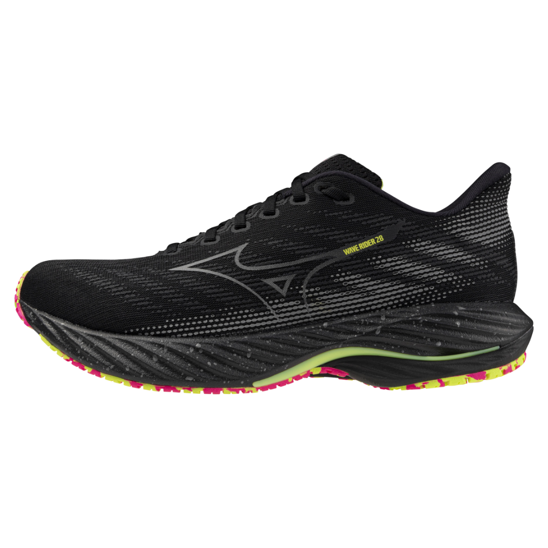 WAVE RIDER 28 UNISEX Black / Silver / Sunny Lime