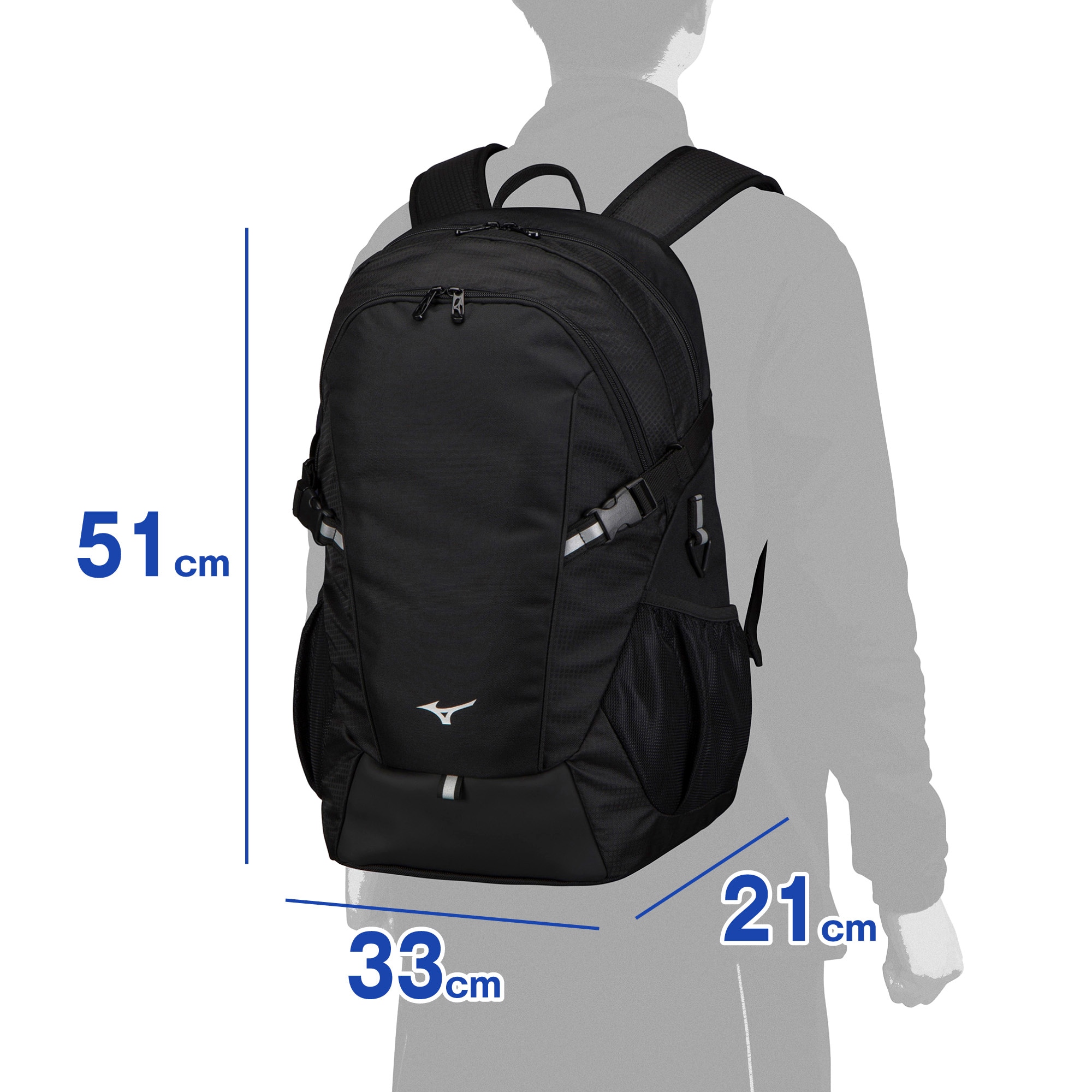 TEAM BACKPACK 30L Black