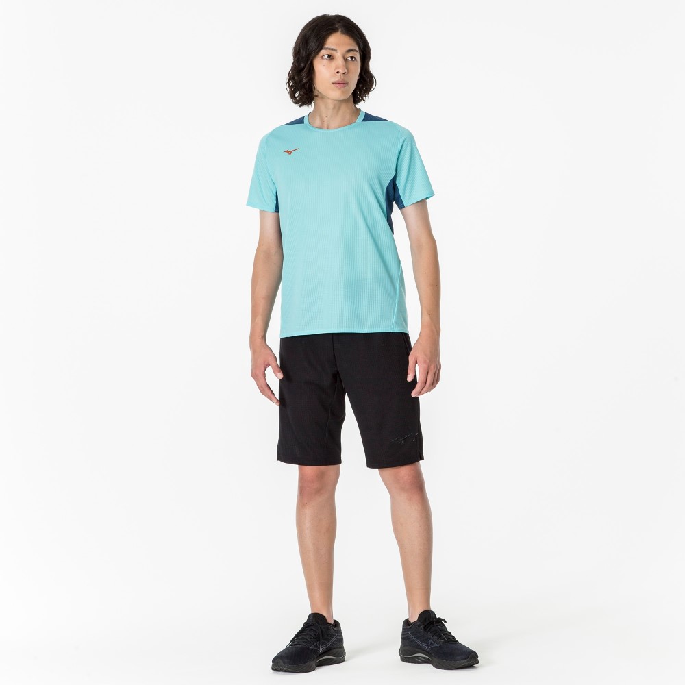 DRY AEROFLOW TEE MEN Tanager Turquoise