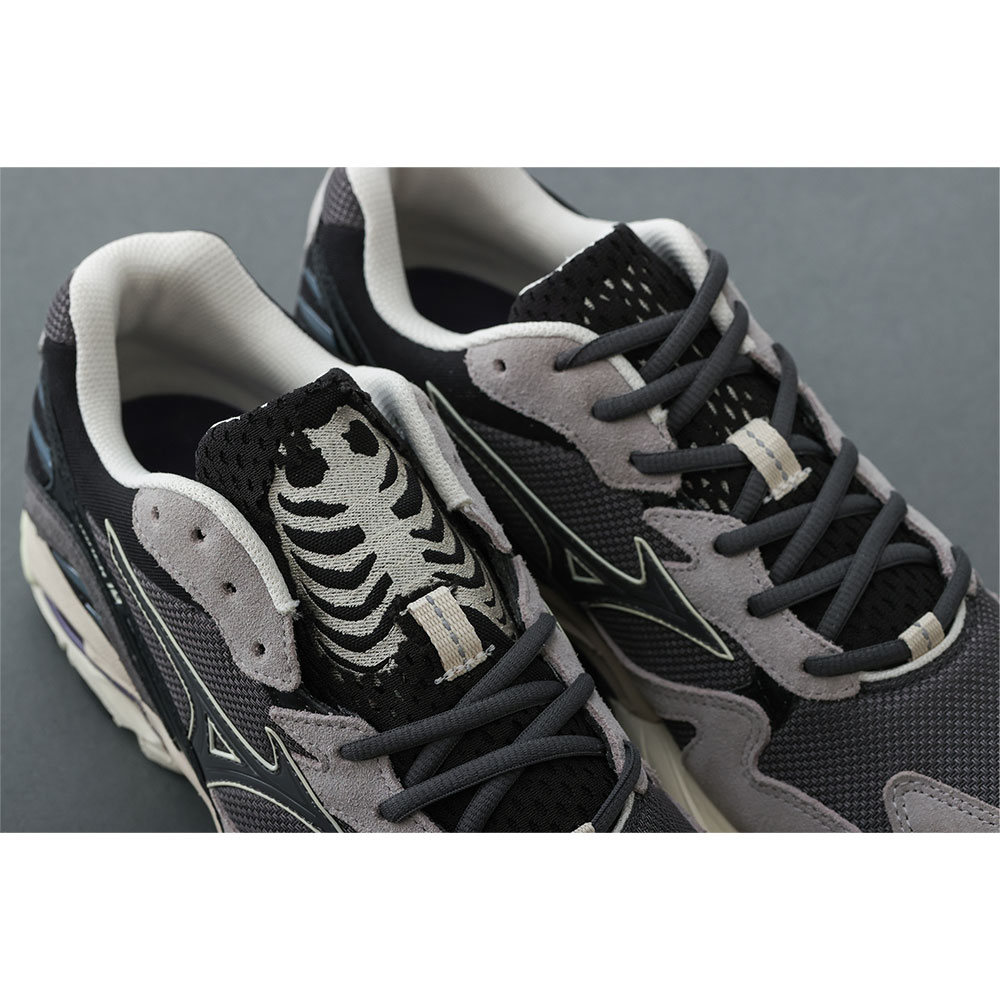 WAVE RIDER 10 UNISEX Dark Grey / Black / Lime Yellow