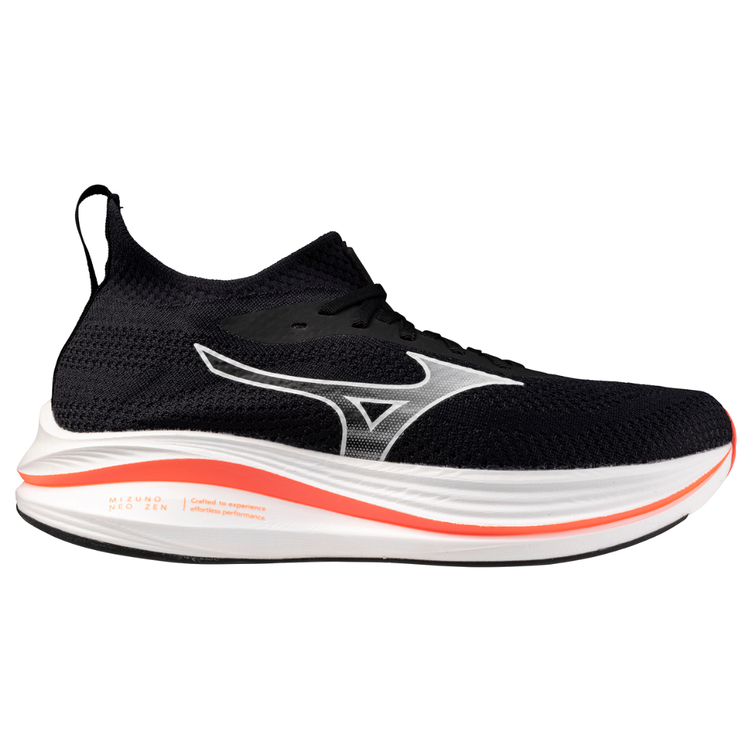 MIZUNO NEO ZEN MEN Black / White / Fiery Coral 2